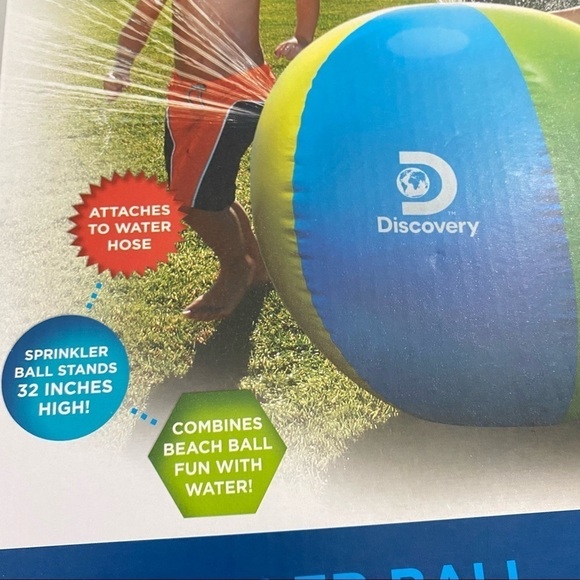 Discovery Outdoor Inflatable Sprinkler Ball NIB - Picture 3 of 5